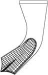 Davier d'extraction modèle anglais Fig. 74N racines inférieures étroites