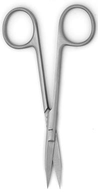 Iris Scissors Curved 11cm SC