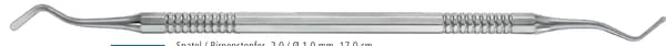 Spatel/Birnenstopfer 2,0/1,0 mm