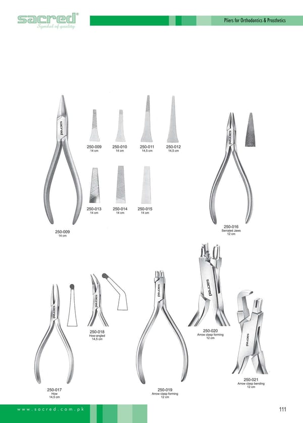 Orthodontic Plier Aderer
