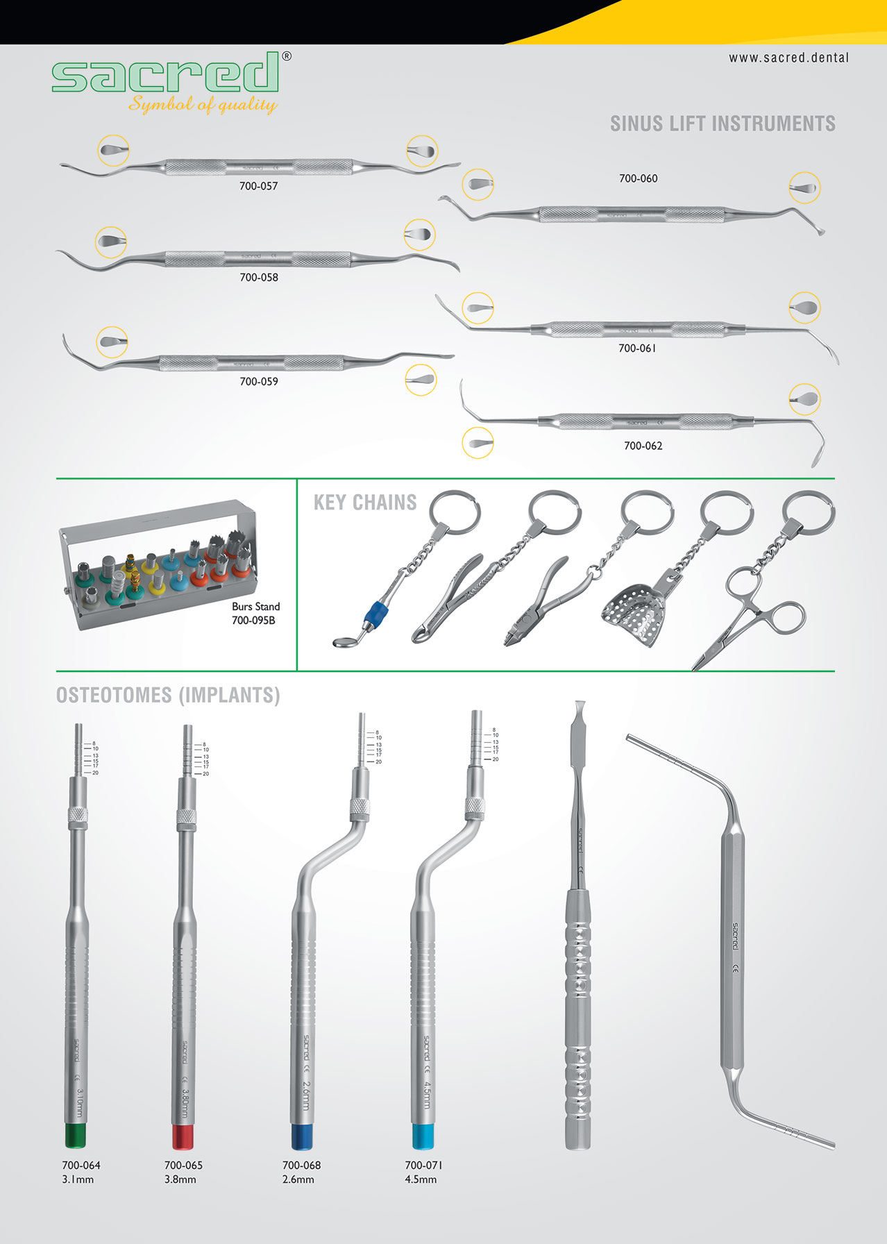 Osteotome 3.1mm