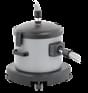 Bac d'aspiration avec raccord d'aspiration