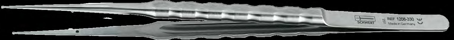 Pinces à anneaux, microchirurgicales, atraumatiques