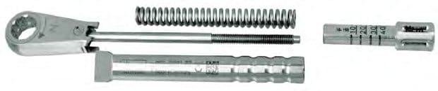 Prothetik-Schraubendreher-Set 21 mm – Schwert, Geschiebe