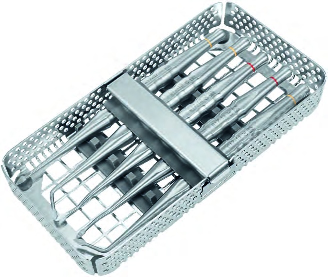 Approximal P-LUX Kit for Root Residues in 1/3 Tray – Schwert, Surgical Hand Instruments