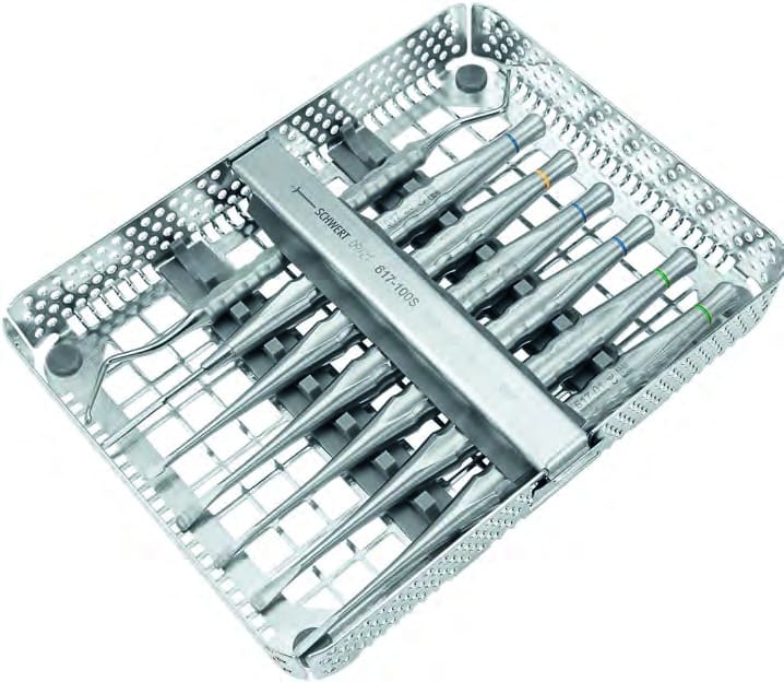 P-LUX Set (gezähnt) – Schwert, Chirurgische Instrumente