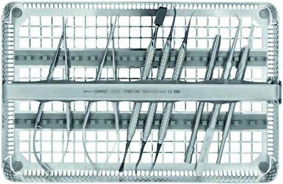 SCHWERT Soft Tissue Kit (components) – Schwert, Periodontal Surgical Kits