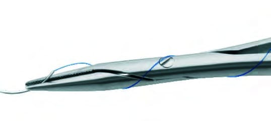 Porte-aiguille micro twist TC, droit