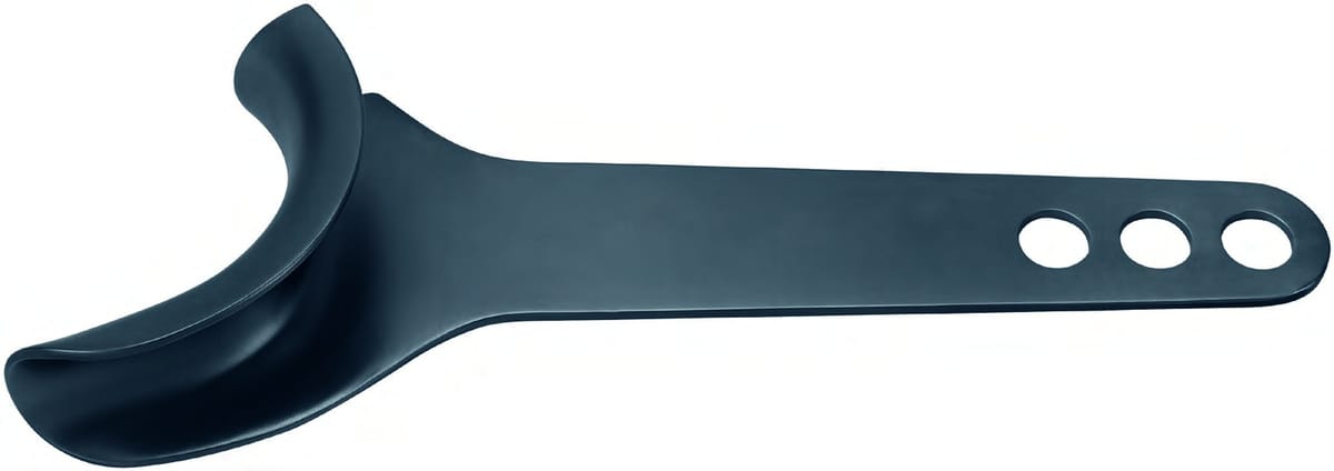 Écarteur de joues pour photographie intra-orale (gauche) – Schwert, Surgical Instruments