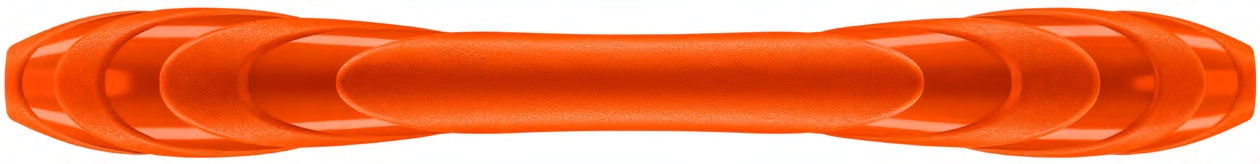 Manche universel ERGO DESIGN, double extrémité, orange
