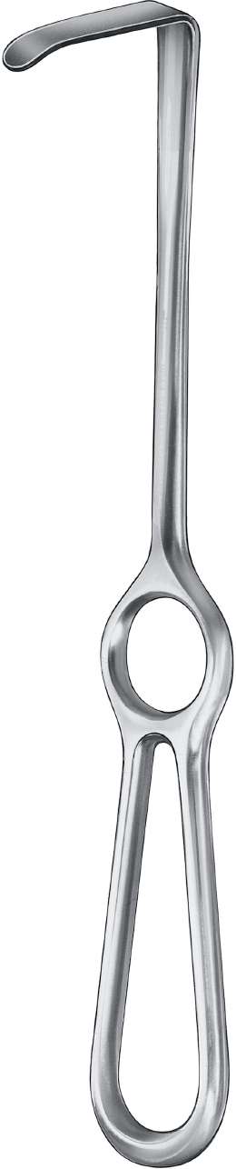 Nadelhalter Castroviejo 14 cm gebogen TC