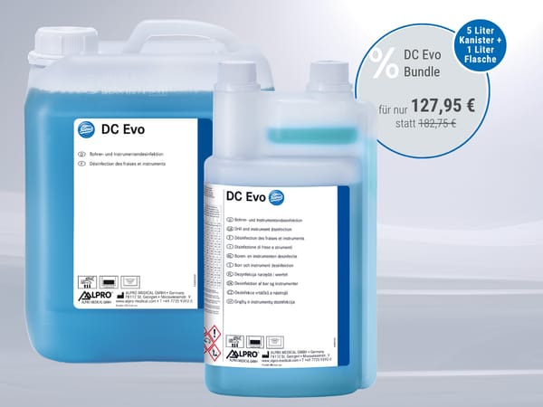 DC Evo Bundle: 5 Liter Kanister + 1 Liter Flasche