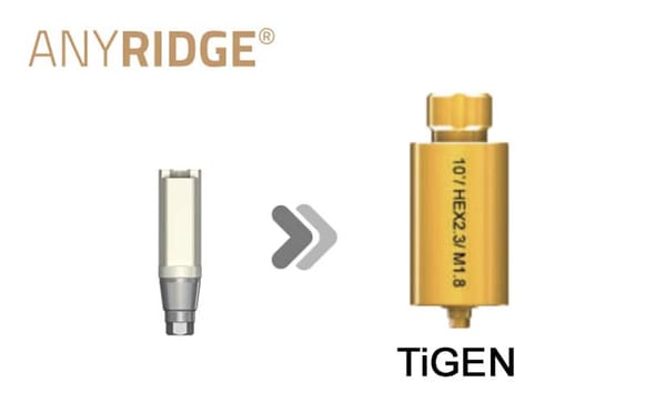 AnyRidge TiGEN (Pre-milled)
