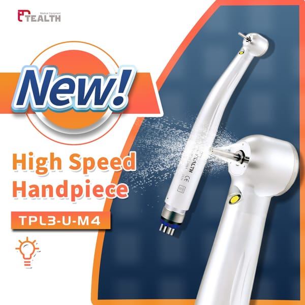 CK 11 LED High Speed Germany Bearings Dental Handpiece