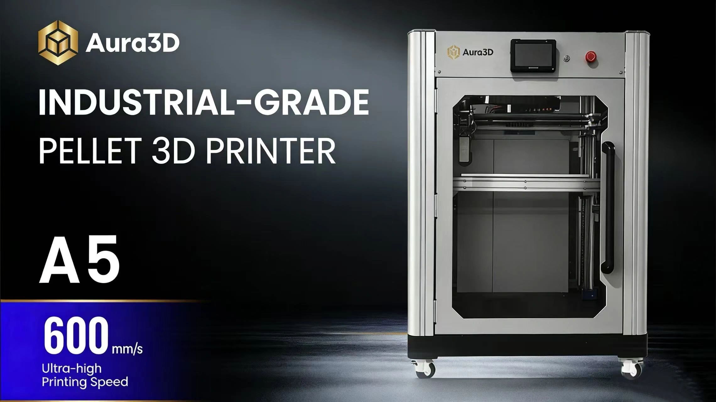 Aura3D A5 Pellet Printer – Aura3d Technology Inc, 3D Printers