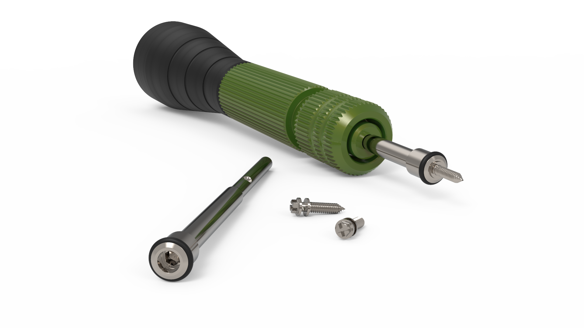 Driver Retráctil – Grado Cuatro S.R.L, Implant Components & Abutments