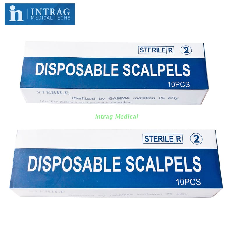 Disposable Carbon Steel Surgical Scapels – Anhui Intrag Medical Techs Co.,Ltd., Scalpels and Accessories