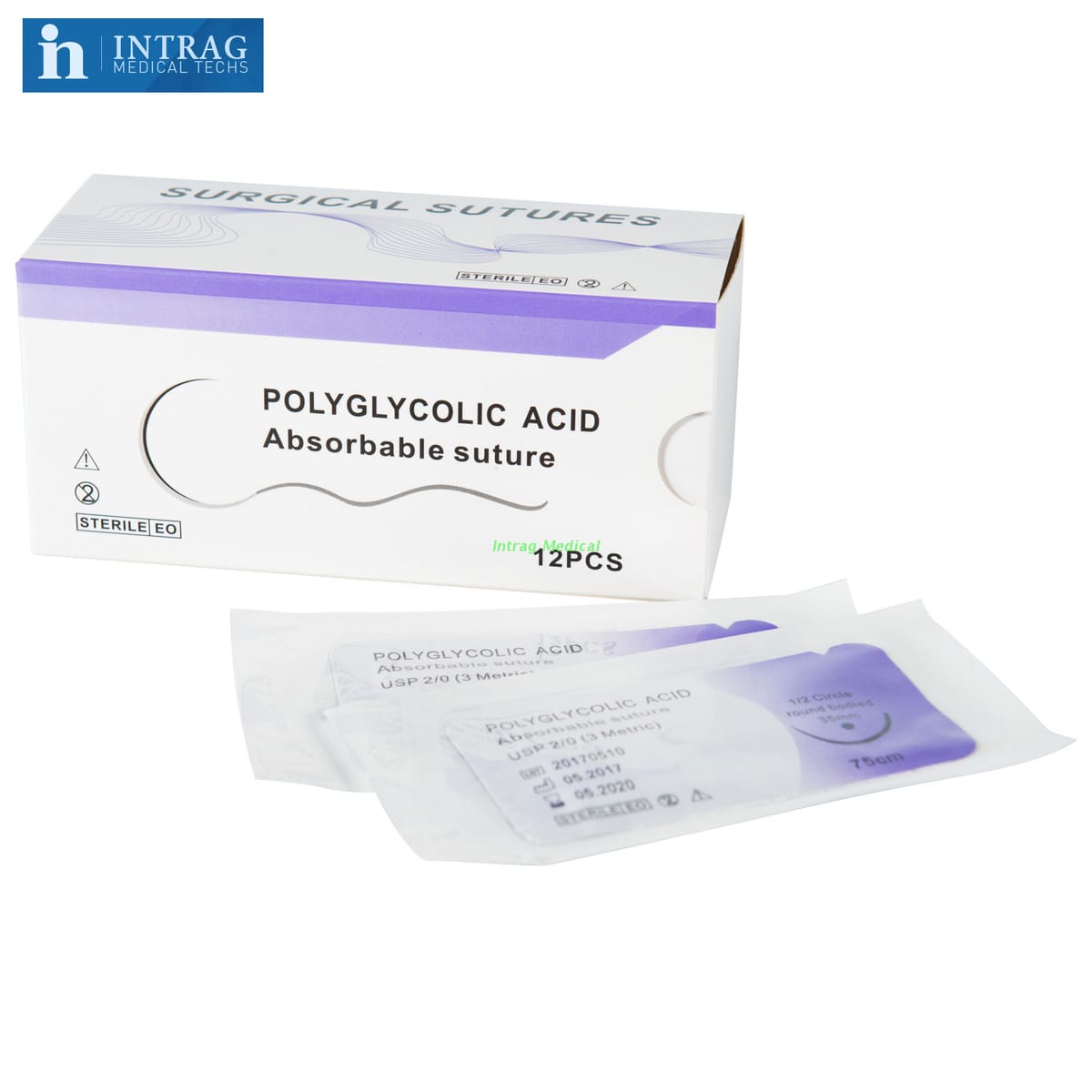 Polyglycolic Acid (PGA) – Anhui Intrag Medical Techs Co.,Ltd., Nahtmaterial