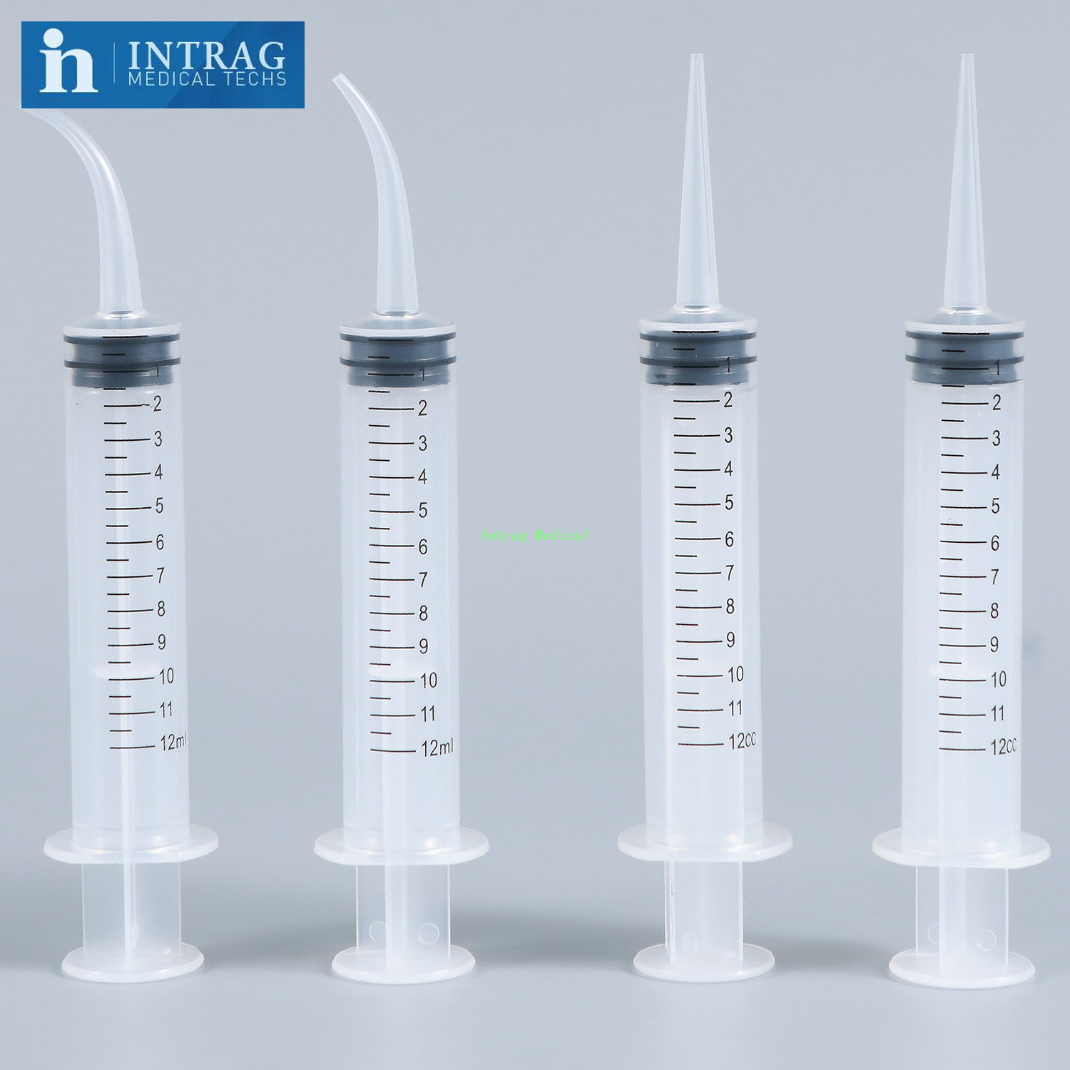 Disposable Curved Utility Syringe 12ml – Anhui Intrag Medical Techs Co.,Ltd., Dispensing Syringes & Guns