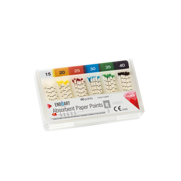 EndoArt Paper Points – Inci Dental Tibbi Malz. San. Ve Tic. Ltd. Sti., Absorbent Points