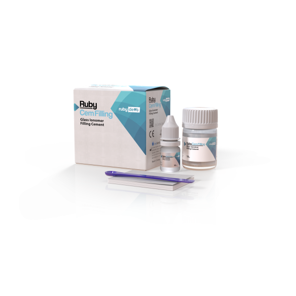 RubyCem Filling – Inci Dental Tibbi Malz. San. Ve Tic. Ltd. Sti., Glasionomerzemente