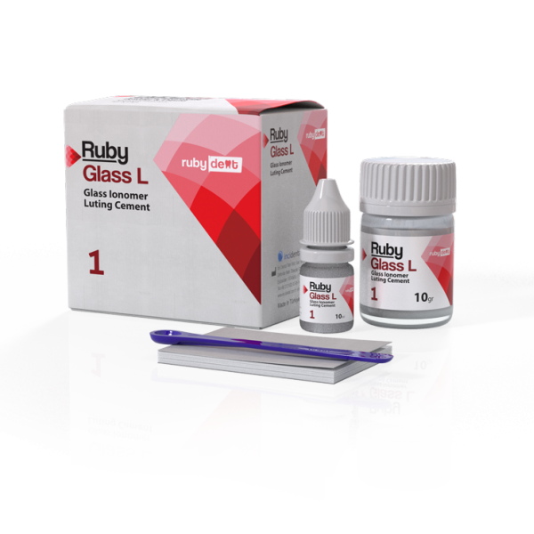 RubyGlass L – Inci Dental Tibbi Malz. San. Ve Tic. Ltd. Sti., Cements