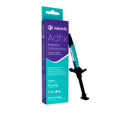 Adesivo Ortodôntico ADFIX 1 SERINGA 3g – Indusbello, Cements