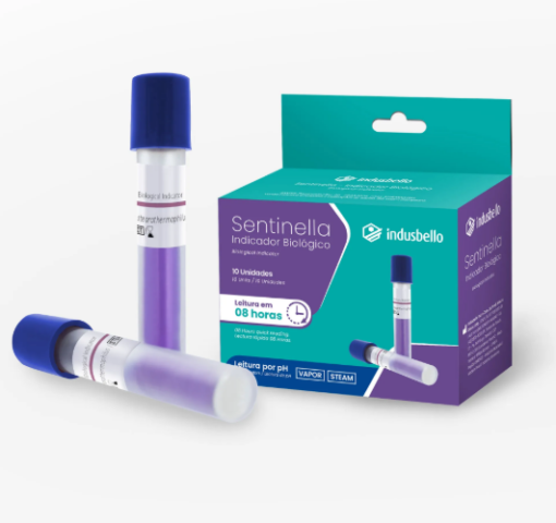 Indicador Biológico Indusbello Sentinella pH Vapor 8 horas