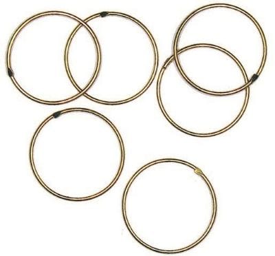 Brass Spacers Small - PK/50