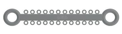 Ligature O - Ties Silver - PK/1008