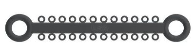 Ligature O - Ties Gray - PK/1008 – IOS, PC, Elastic Ligatures & Chains