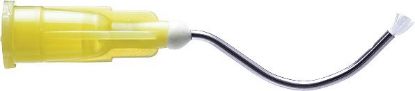 Dispensing Tips W/ brush tip yellow - PK/10