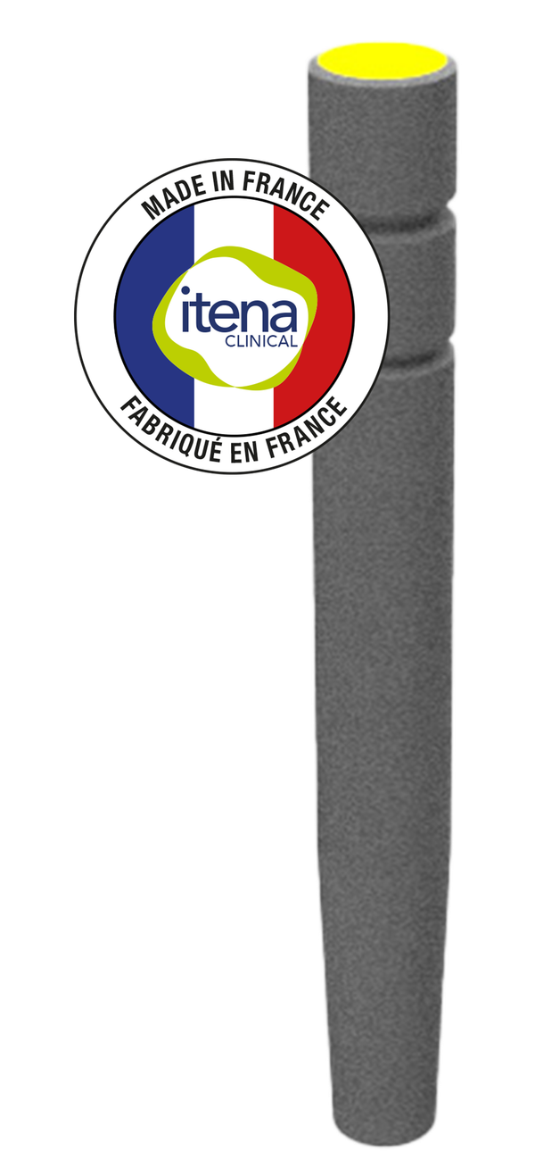 20 tenons titane sablé L9,6mm ø 1,3mm