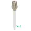 Polish HD Brush polishers (fine-grit)
