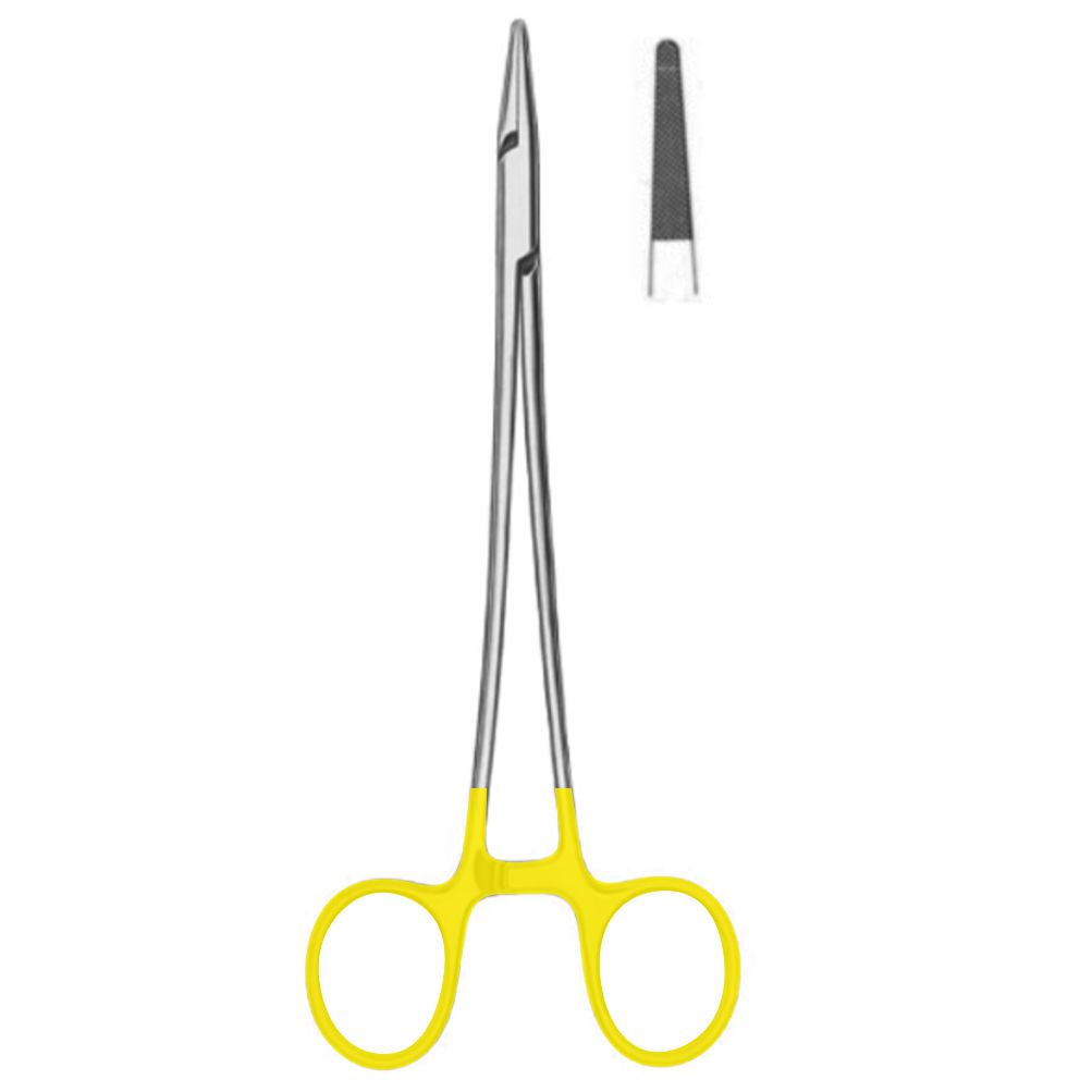 Nadelhalter De-Bakey TC – J+K Chirurgische Instrumente GmbH, Sutures & Needles