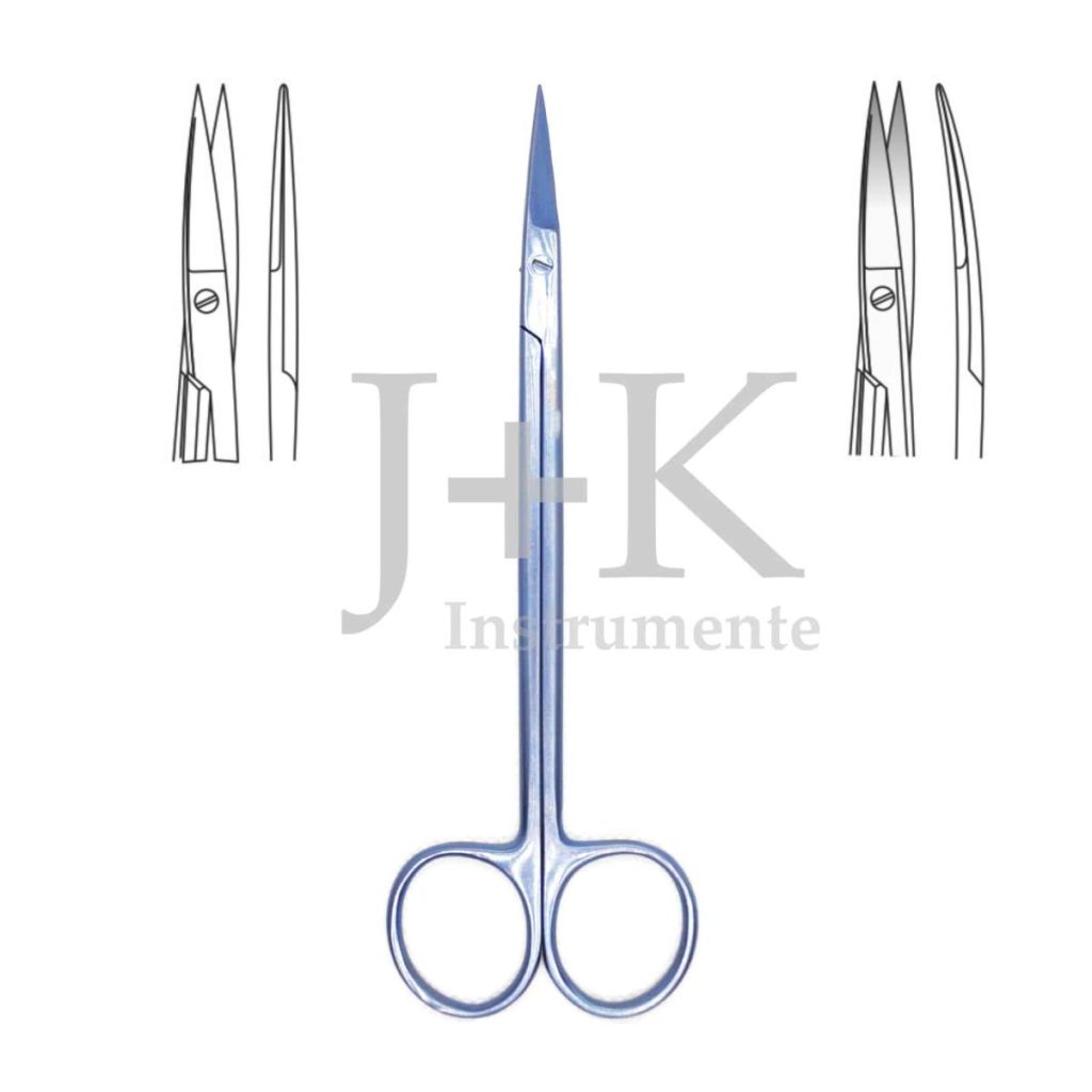 Kelly Schere Titan – J+K Chirurgische Instrumente GmbH, Surgical Hand Instruments