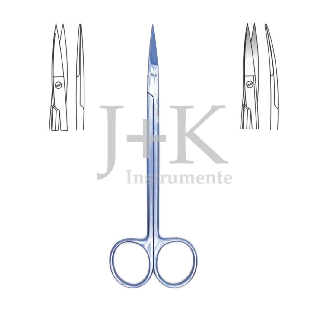 Kelly Schere Titan – J+K Chirurgische Instrumente GmbH, Chirurgische Instrumente