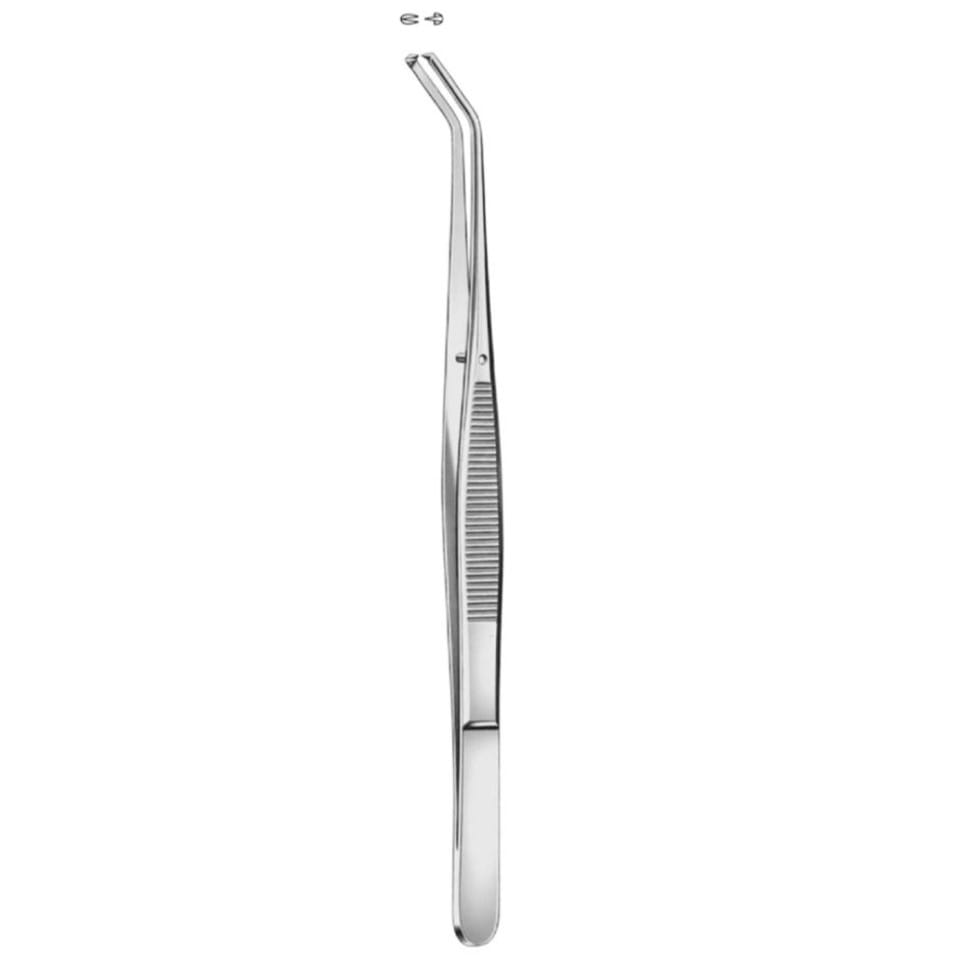 Pinzette Semken 1x2T – J+K Chirurgische Instrumente GmbH, Pinzetten