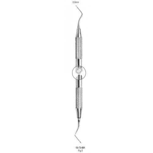 Exkavatoren (0.8mm) – J+K Chirurgische Instrumente GmbH, Füllungsinstrumente