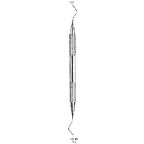 Exkavatoren (1.7mm) – J+K Chirurgische Instrumente GmbH, Spatulas & Carvers