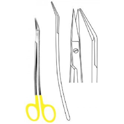 Dean Schere TC – J+K Chirurgische Instrumente GmbH, Scissors & Needle Holders