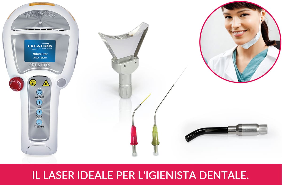 WhiteStar 3/5W – 810 nm – Creation Medical Solutions, Equipment