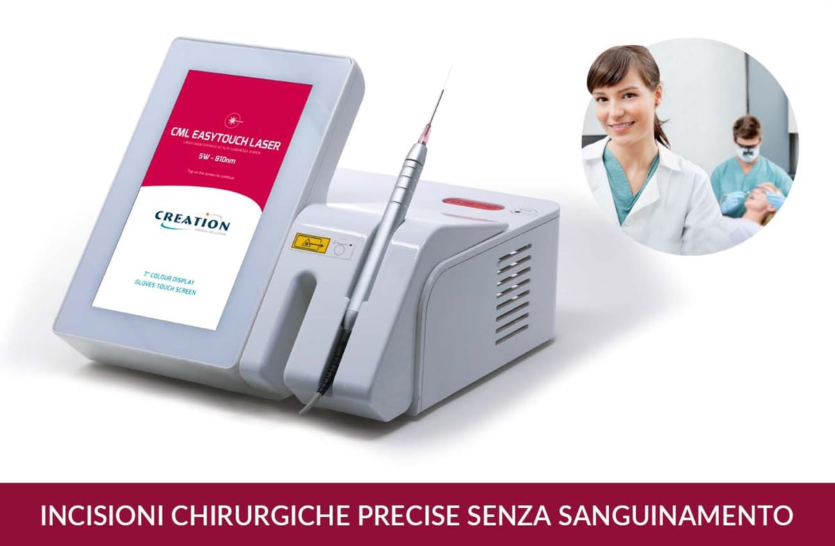CML EasyTouch Laser 5W – 808 nm – Creation Medical Solutions, Geräte