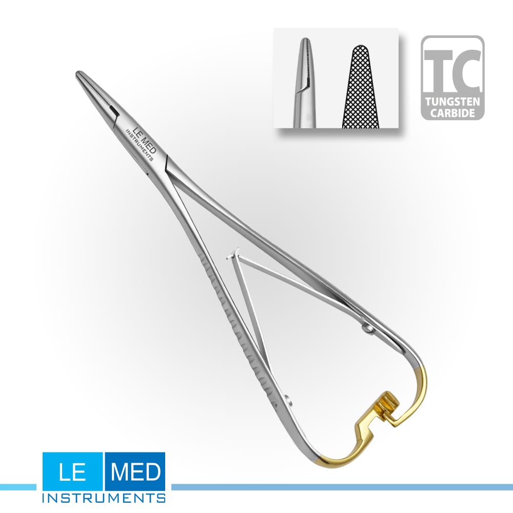 Mathieu Standard Tip with T.C Double Spring – LE MED Instruments, Extraction Forceps