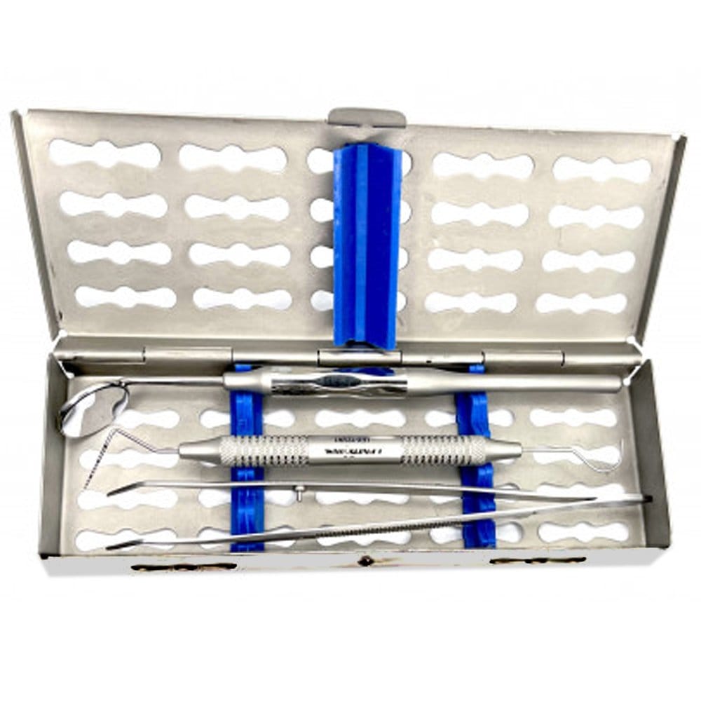 Dental Examination Kit of 3 in Cassette – LENOX INS - Lensur Instruments Ltd., Sonden