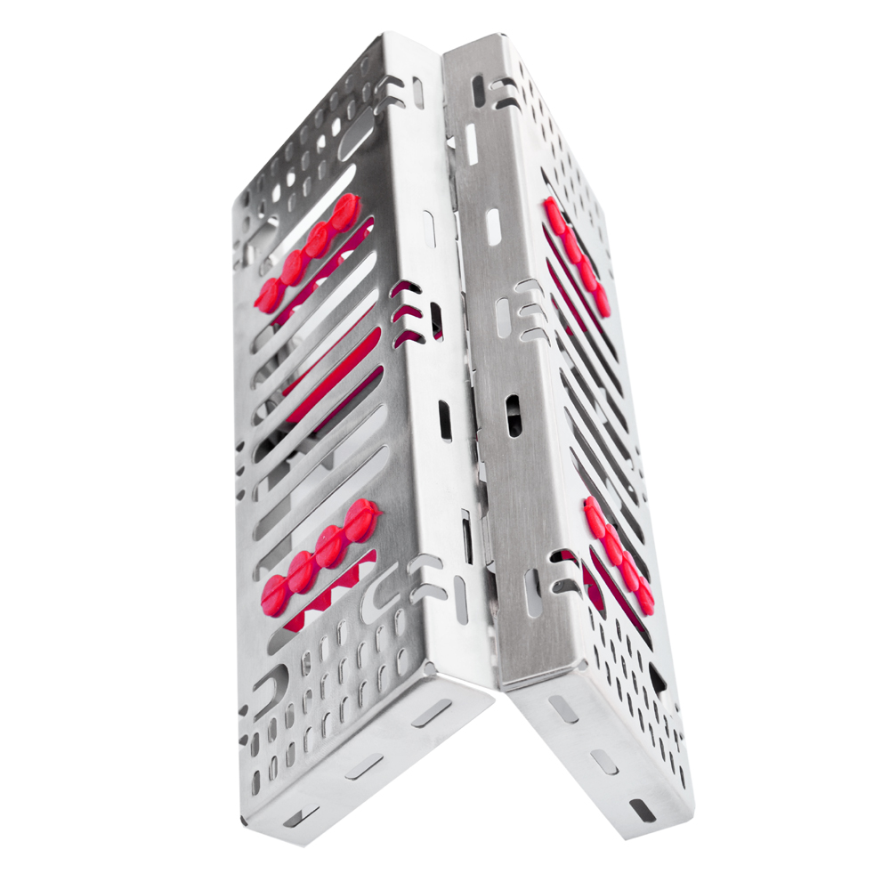 Double Decker Sterilization Cassette For 8pcs – LENOX INS - Lensur Instruments Ltd., Instrument Cassettes & Trays