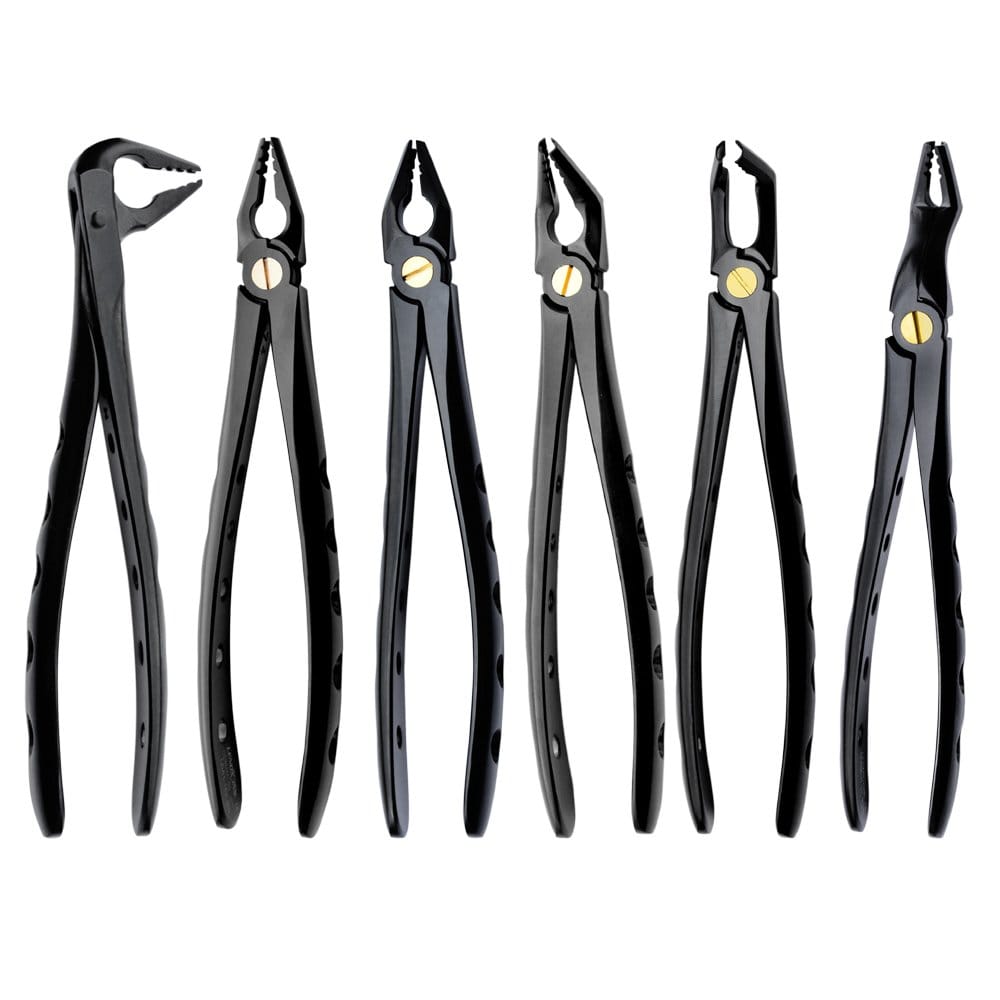 Deep Gripping Extracting Forceps Set of 6 – LENOX INS - Lensur Instruments Ltd., Extraction Forceps