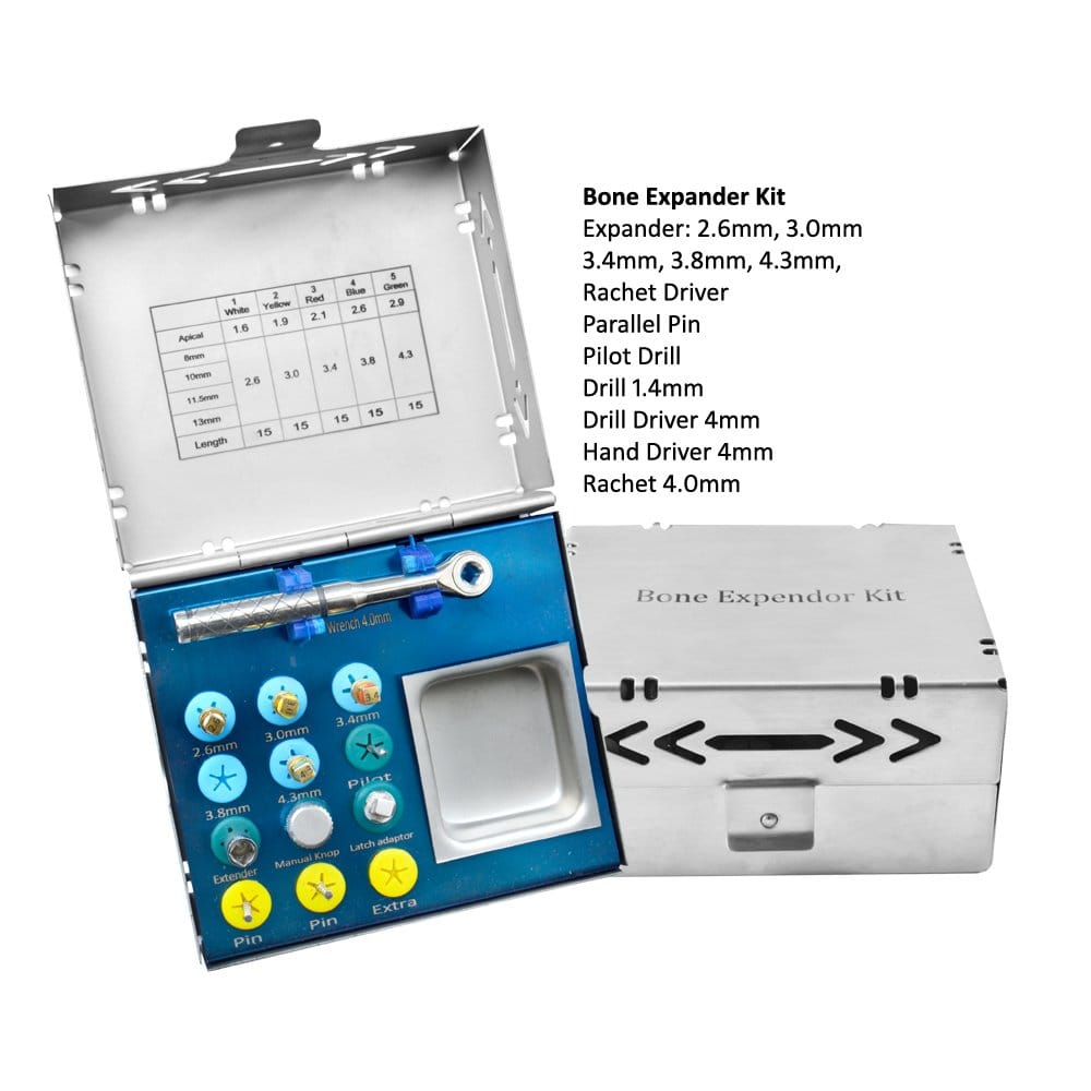 Bone Expander Kit – LENOX INS - Lensur Instruments Ltd., Systemunabhängige Instrumente und Zubehör