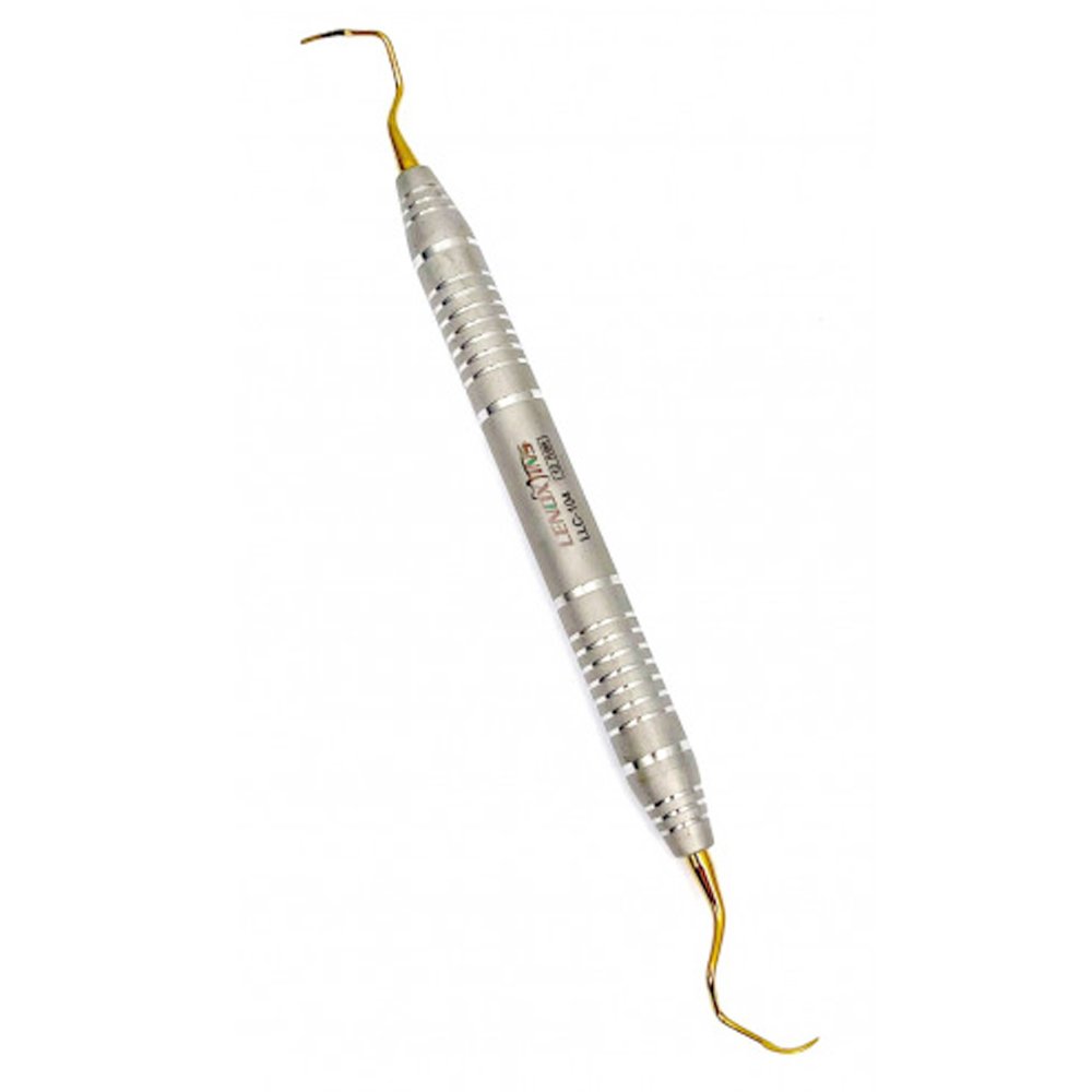 Langer Curettes 17/18 G-Line Gold – LENOX INS - Lensur Instruments Ltd., Periodontal Instruments