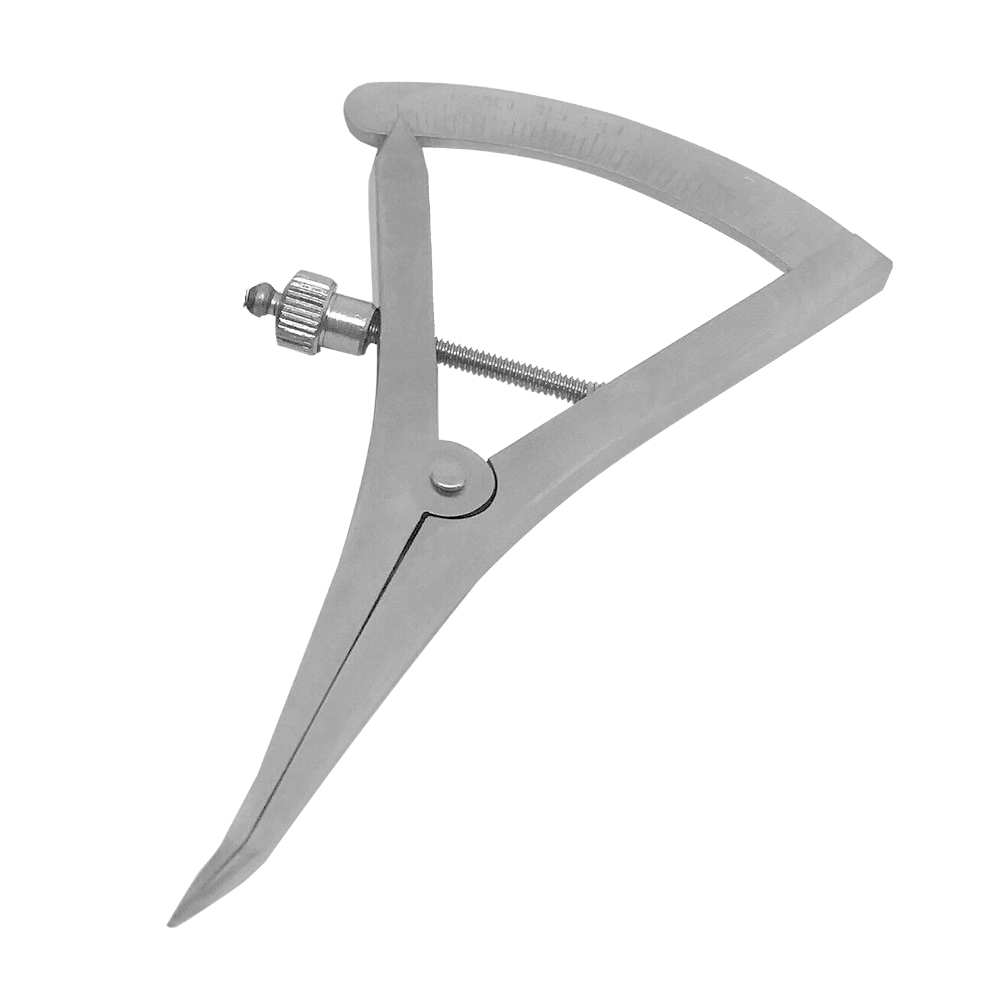 Castroviejo Measuring Clipper Curved – LENOX INS - Lensur Instruments Ltd., Surgical Hand Instruments
